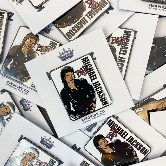 Bad Lapel Pin - Picture 2 of 3